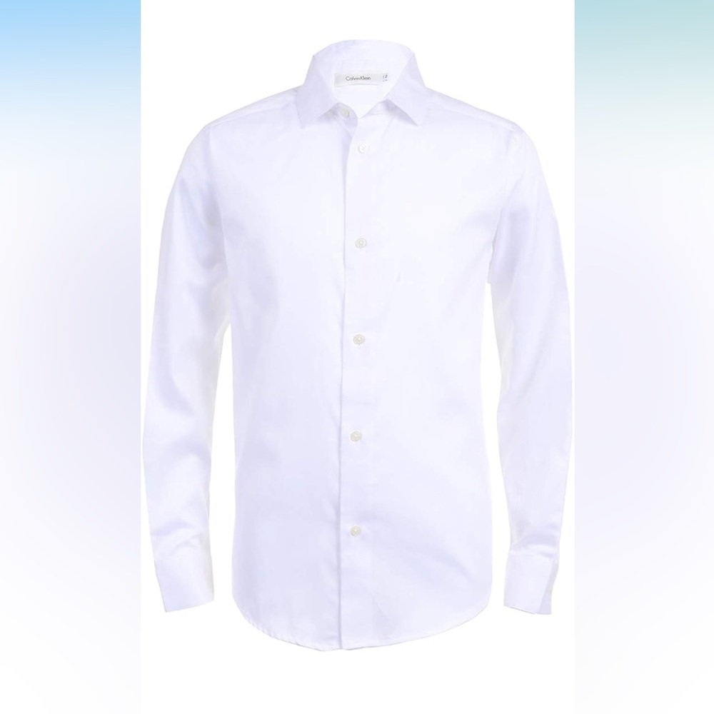 NWOT Calvin Klein Boys' Long Sleeve Buttoned Cuffs